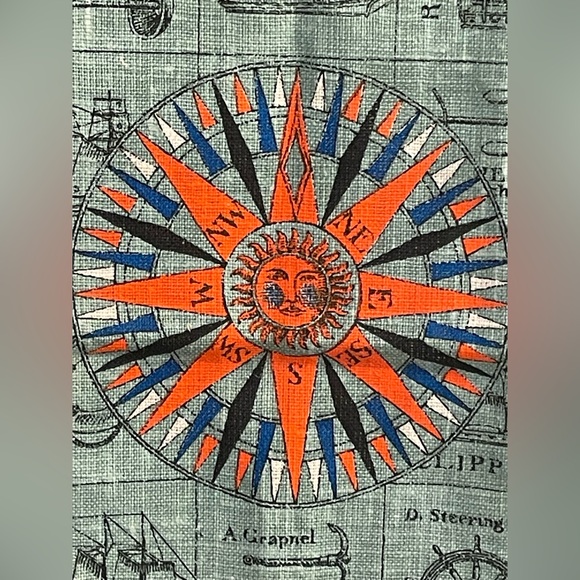 Kay Dee Handprints 100% Pure Linen Nantucket Dish Towel . NWT - Picture 3 of 10